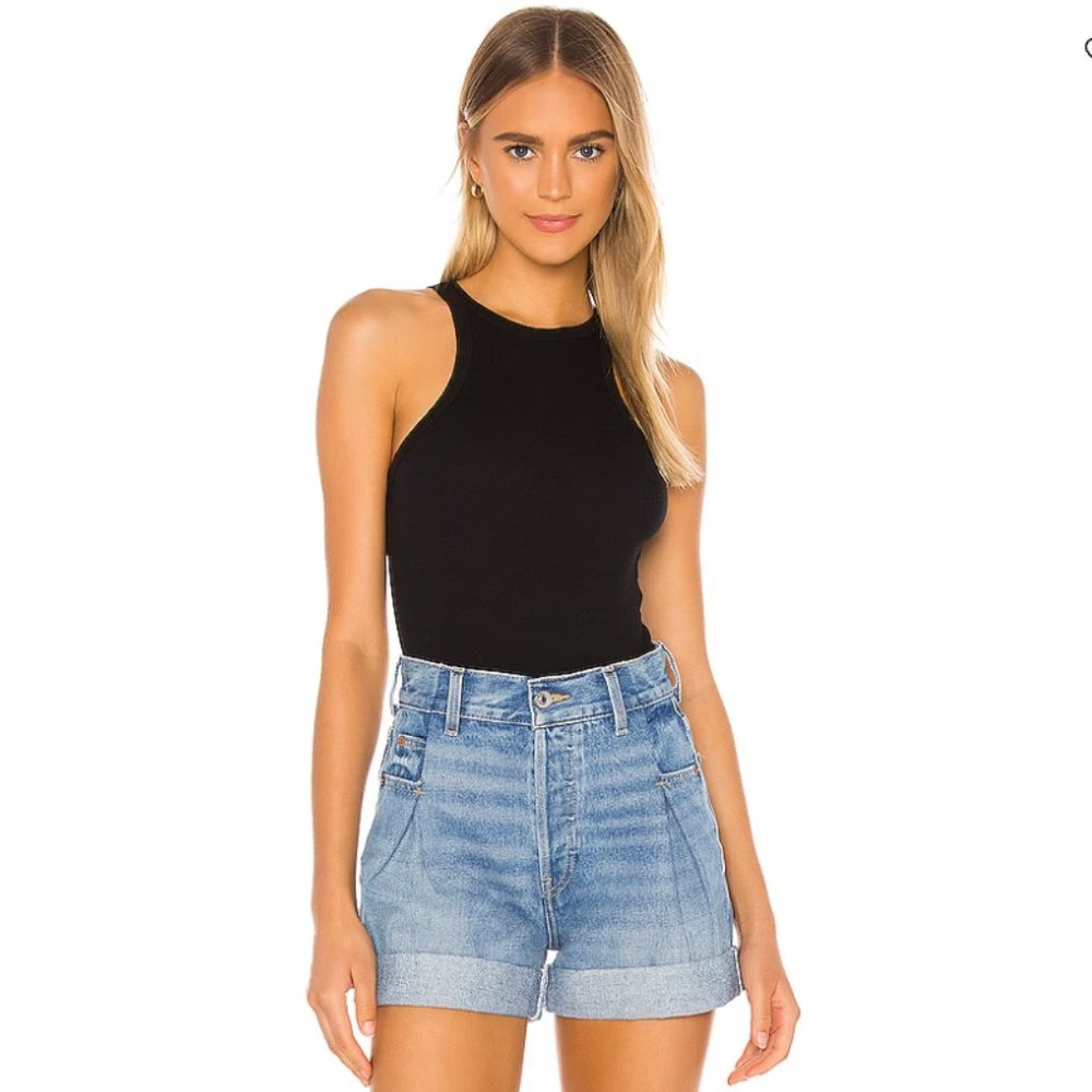 Dynamic Black Bodysuit